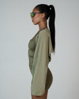 COTTON BOLERO KHAKI
