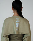 COTTON BOLERO KHAKI