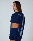 CROPPED JERSEY NAVY - COMING SOON