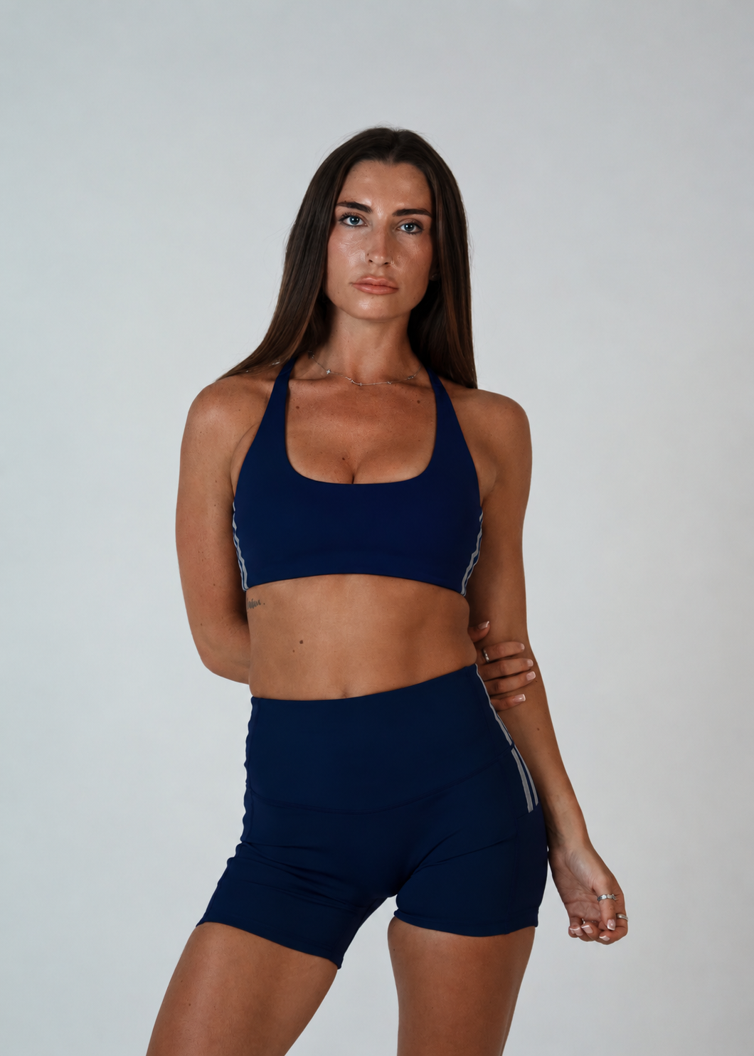 RACER SPORTS BRA NAVY - COMING SOON
