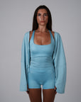 COTTON BOLERO BABY BLUE