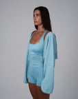 COTTON BOLERO BABY BLUE