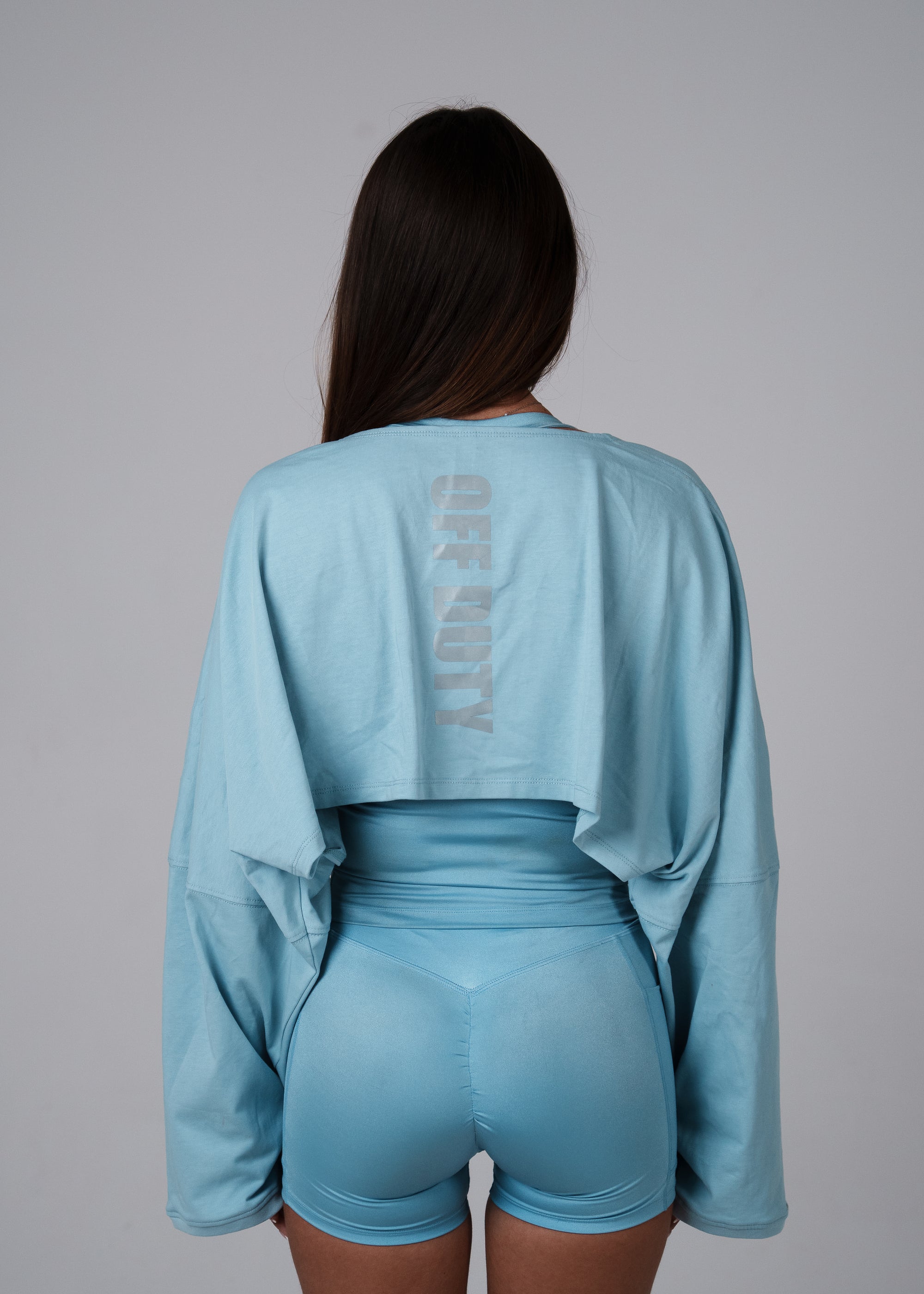 COTTON BOLERO BABY BLUE