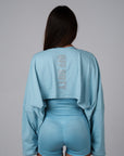 COTTON BOLERO BABY BLUE