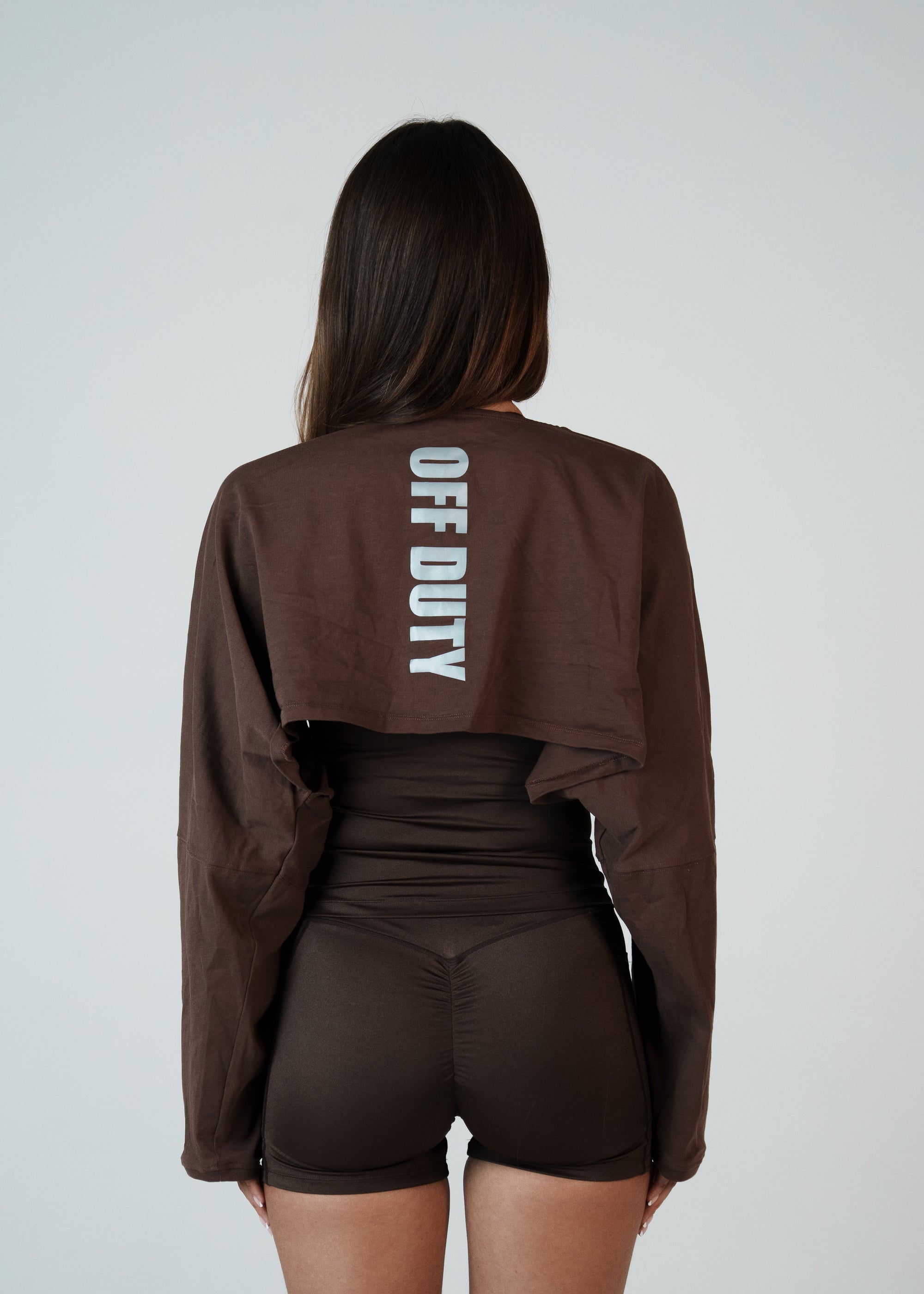 COTTON BOLERO COFFEE