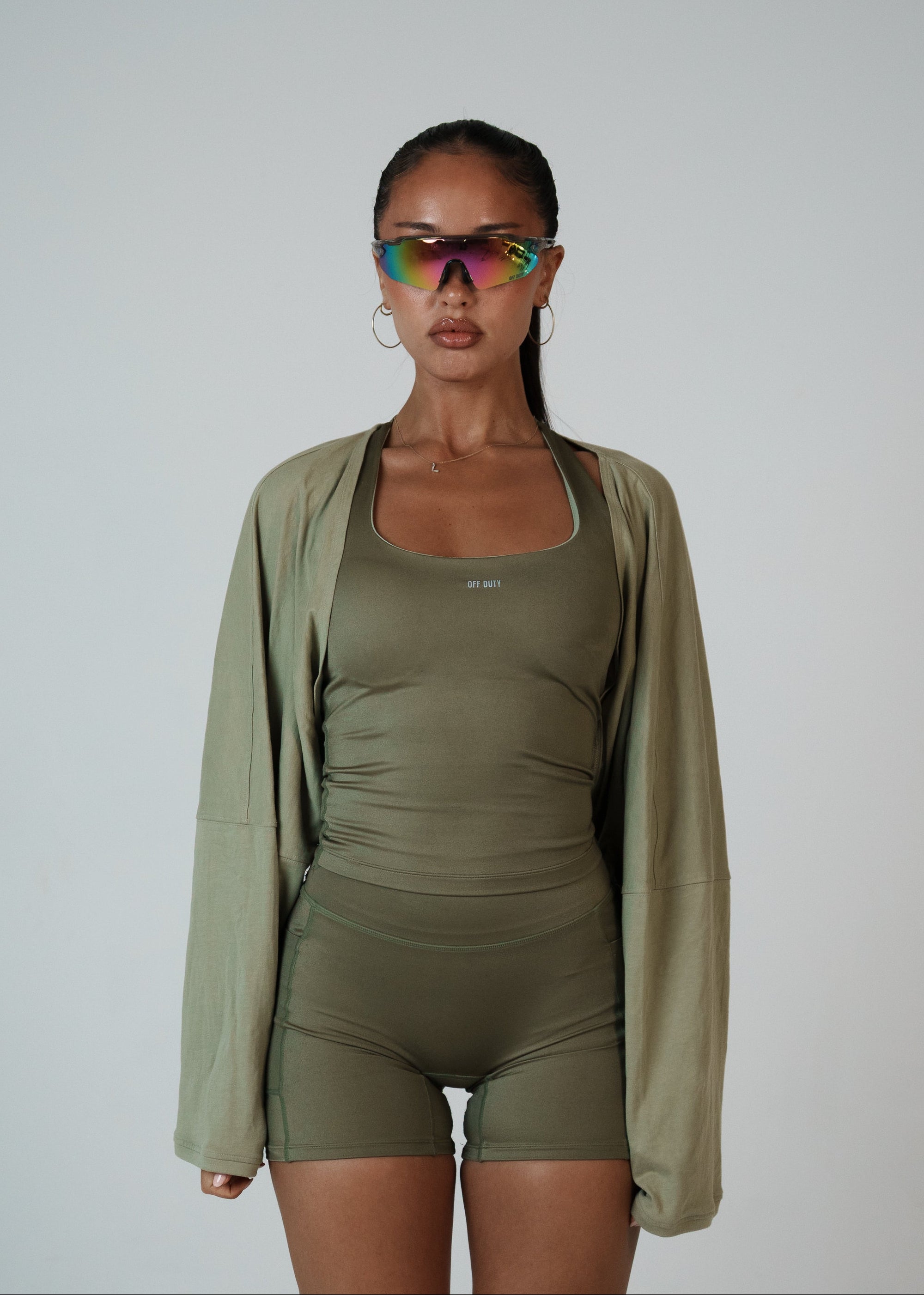 COTTON BOLERO KHAKI