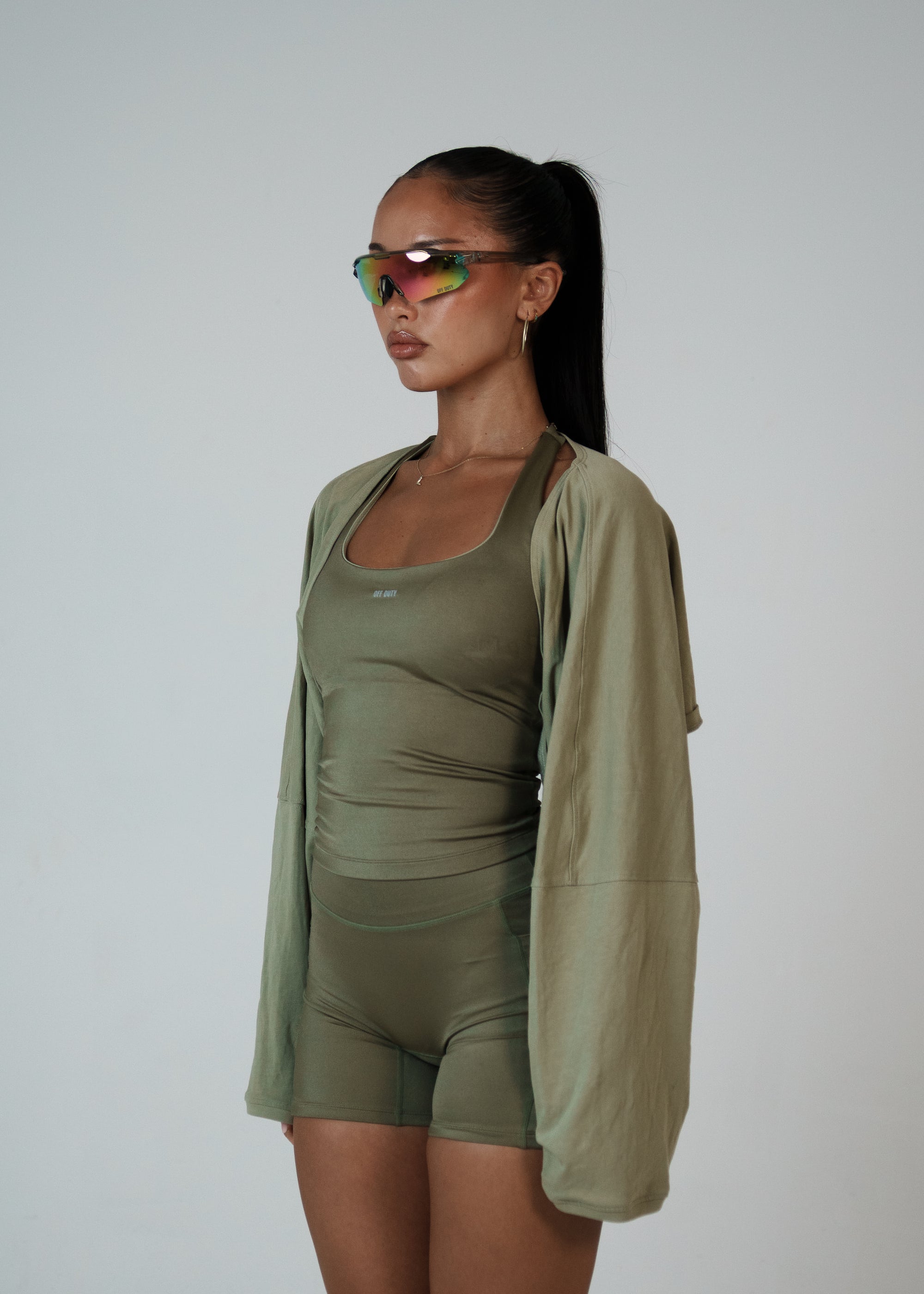 COTTON BOLERO KHAKI