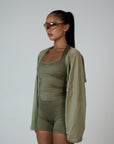 COTTON BOLERO KHAKI