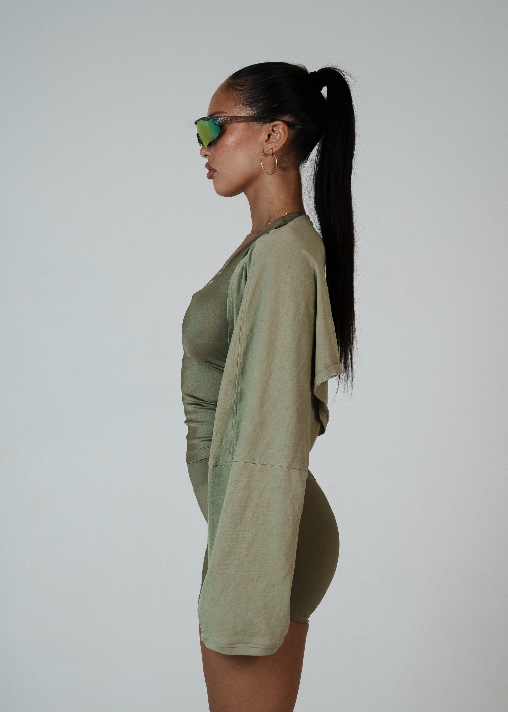COTTON BOLERO KHAKI