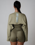 COTTON BOLERO KHAKI