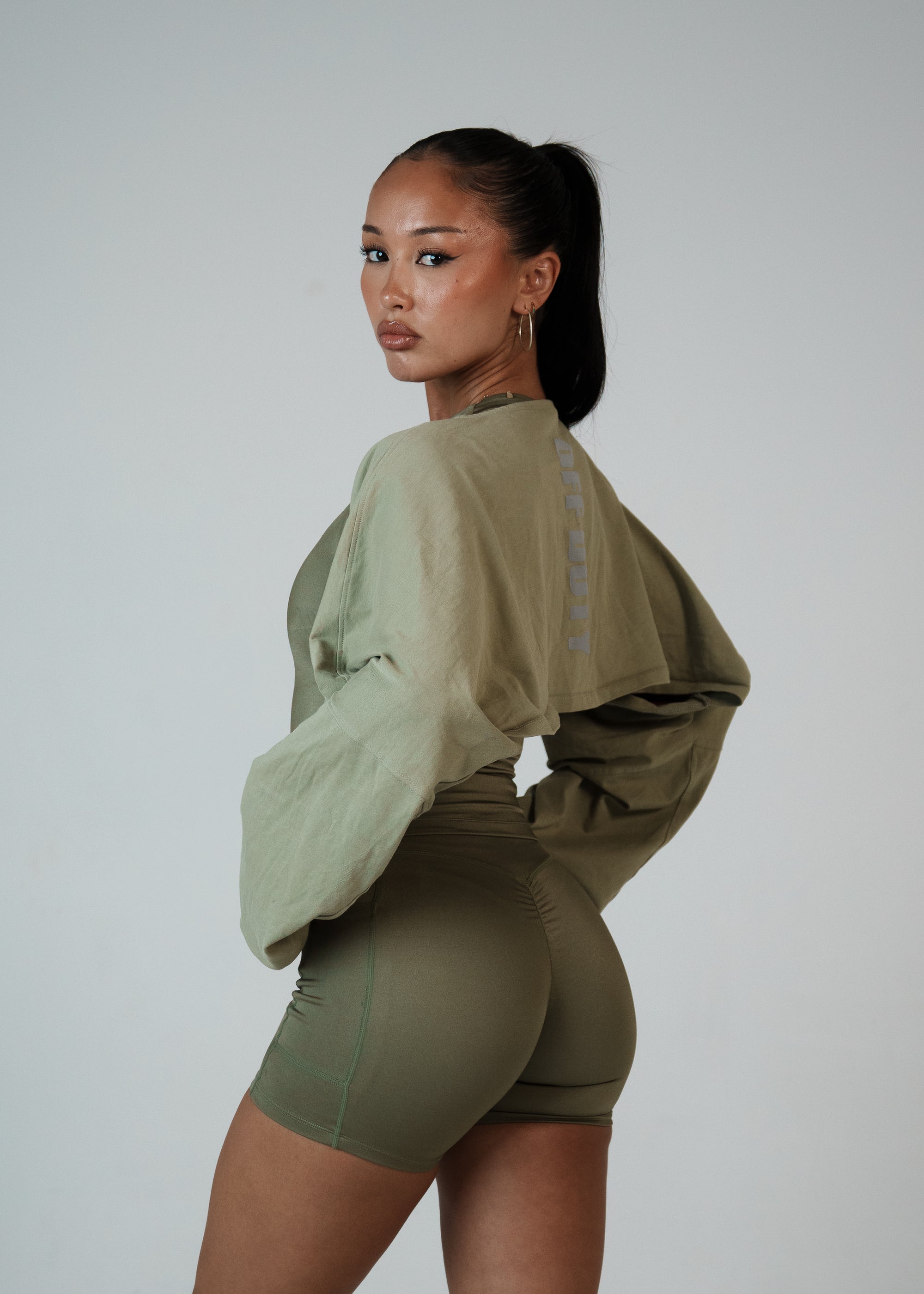 COTTON BOLERO KHAKI