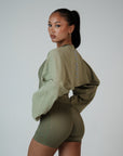 COTTON BOLERO KHAKI