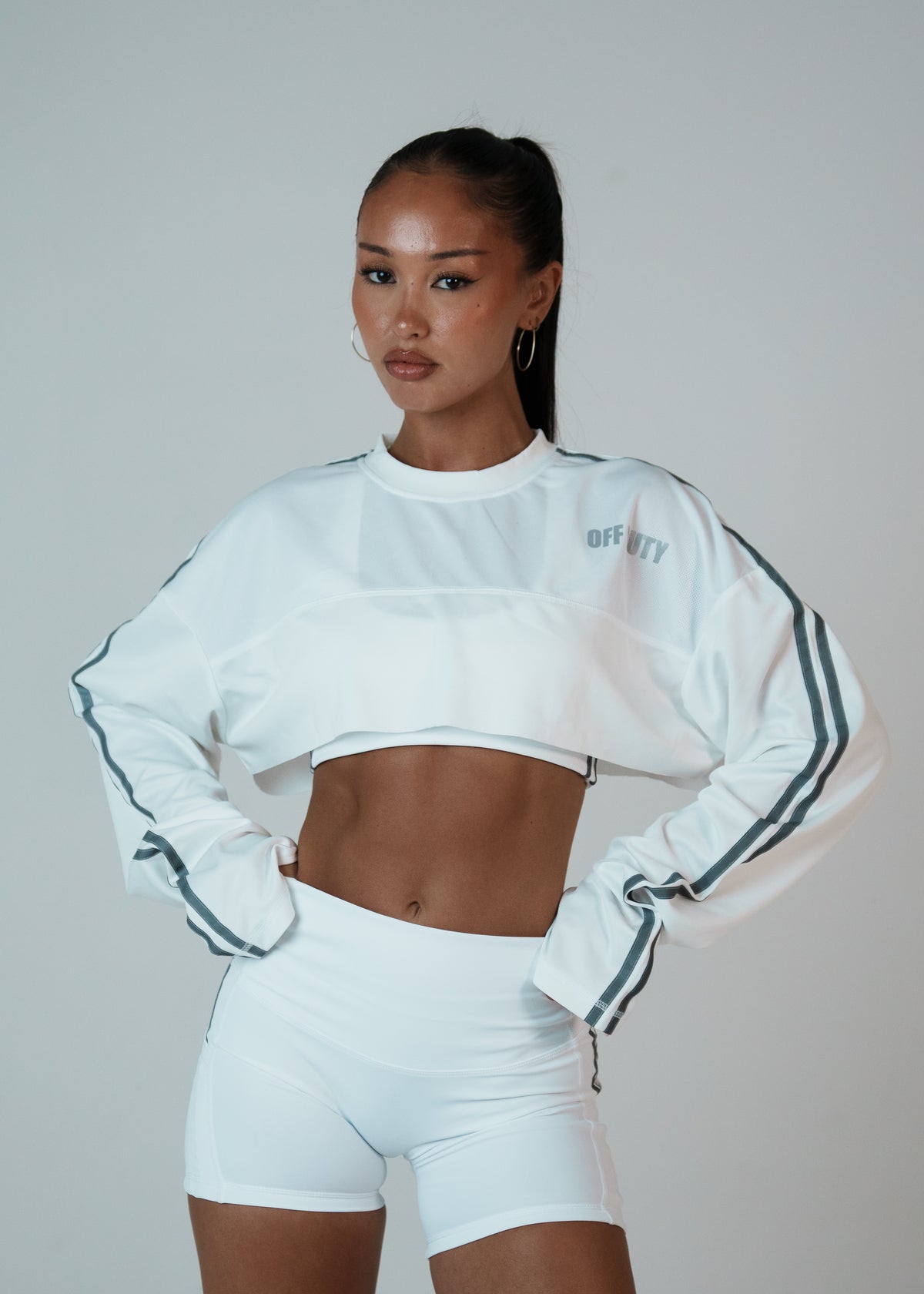CROPPED JERSEY IVORY - COMING SOON