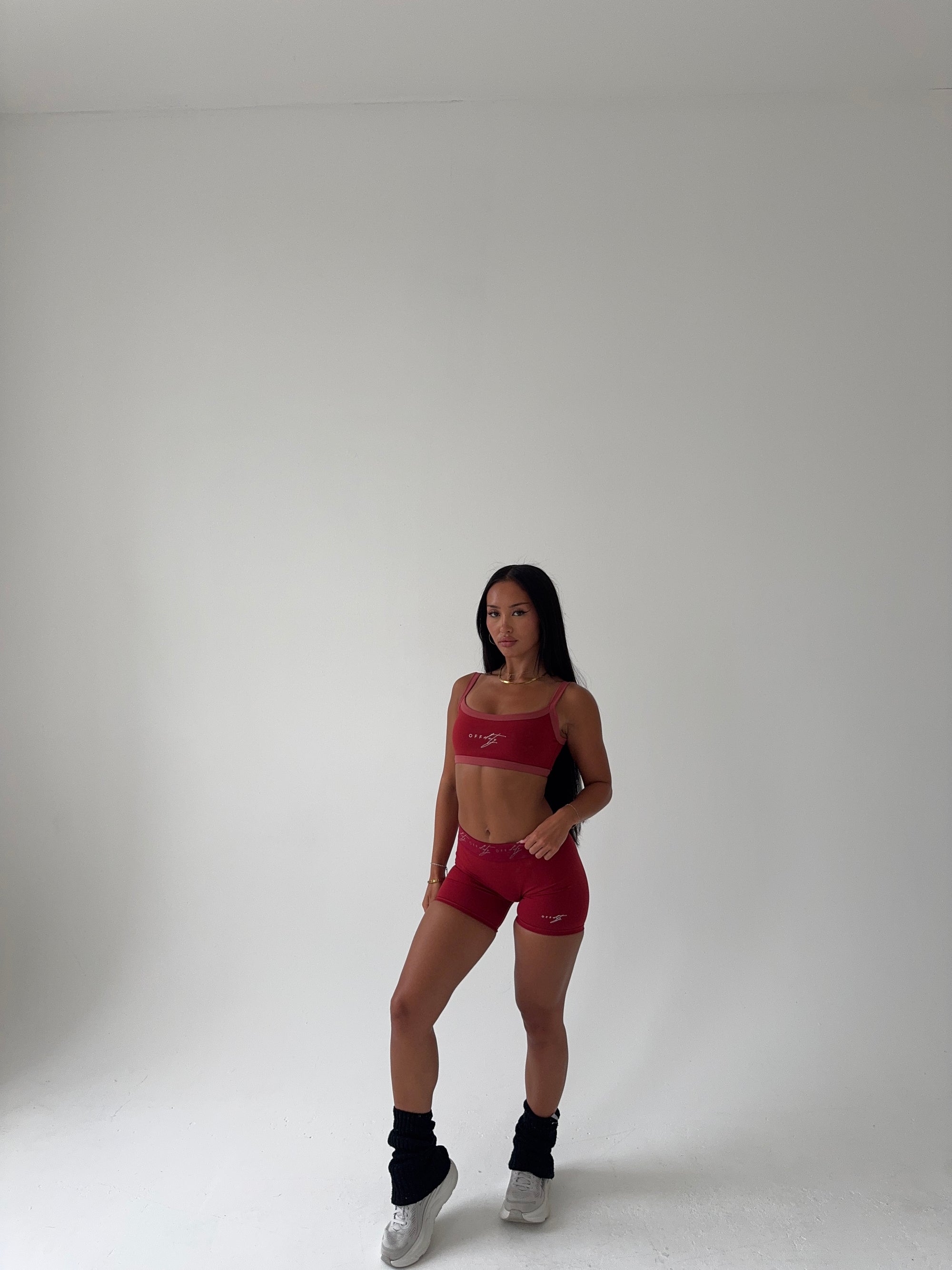 MARATHON SHORTS RED LINE