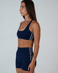RACER SPORTS BRA NAVY - COMING SOON