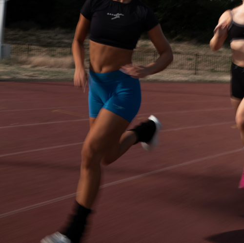 MARATHON SHORTS HYDRA BLUE