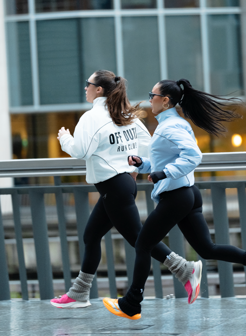 MARATHON UNISEX TRACK JACKET IVORY
